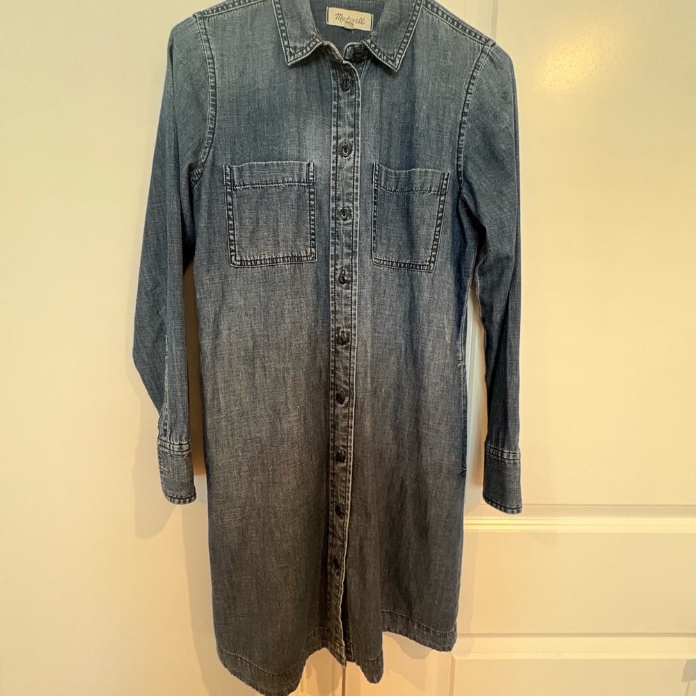 Madewell Indigo Denim Dress
